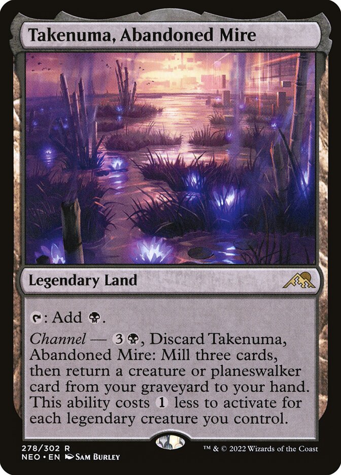 Takenuma, Abandoned Mire (Kamigawa: Neon Dynasty)