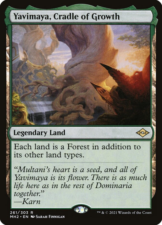 Yavimaya, Cradle of Growth (Modern Horizons 2)