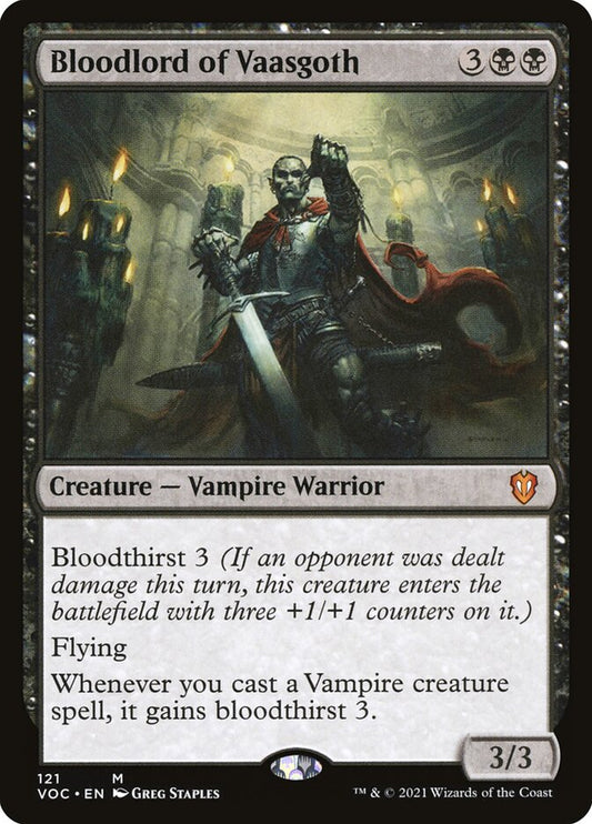 Bloodlord of Vaasgoth (Crimson Vow Commander)
