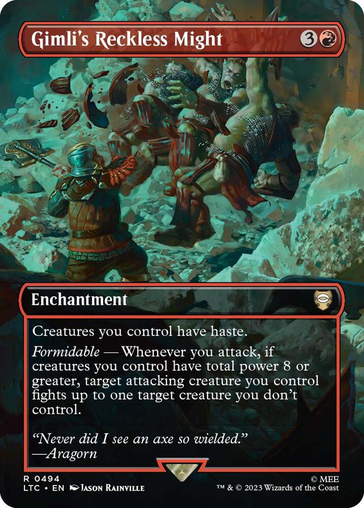 Image for Gimli's Reckless Might