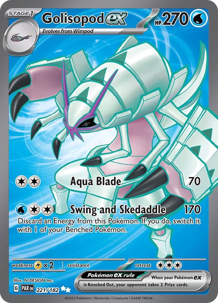 Image for Golisopod ex - 221/182