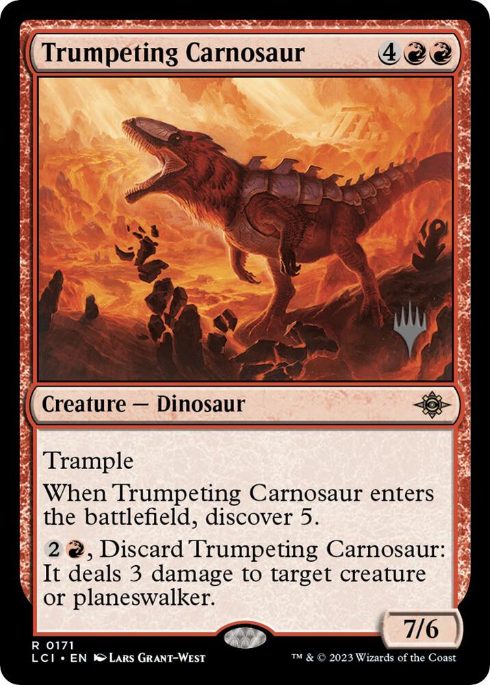 Image for Trumpeting Carnosaur
