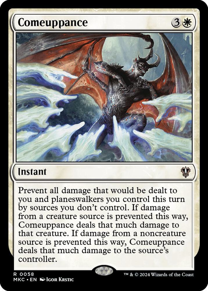 Image for Comeuppance