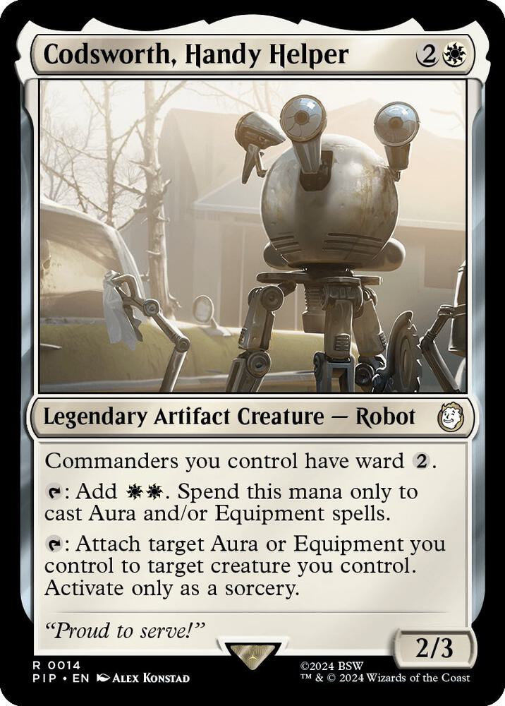 Image for Codsworth, Handy Helper