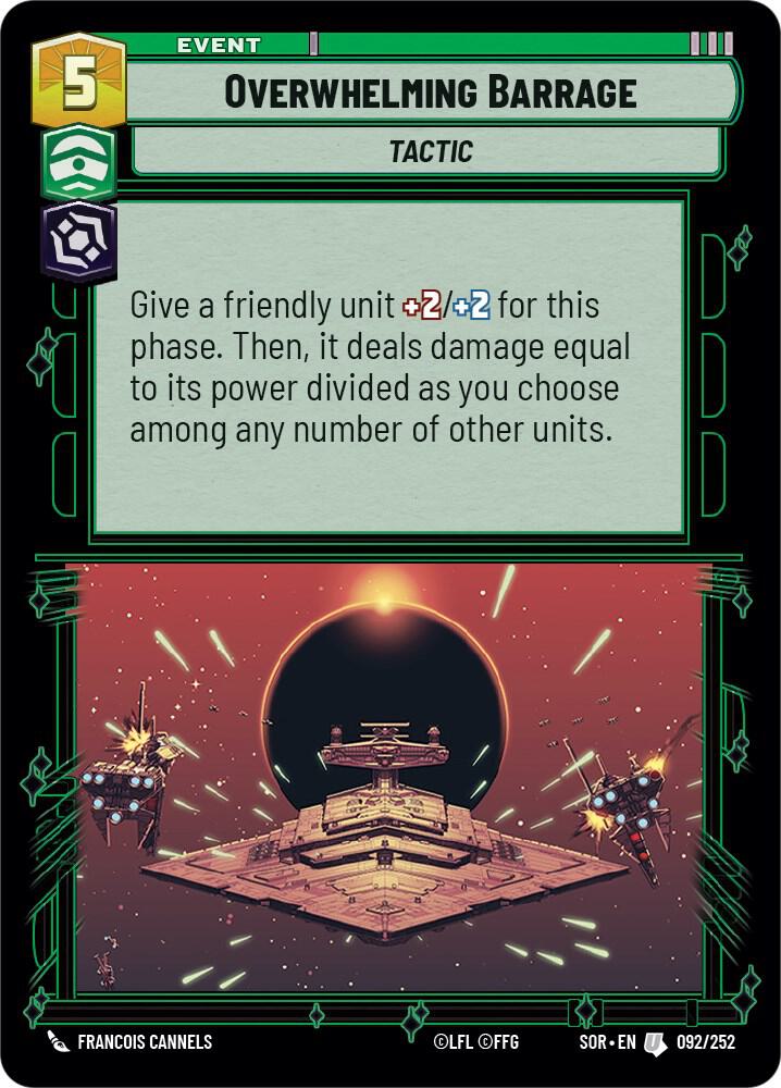 Image for Overwhelming Barrage