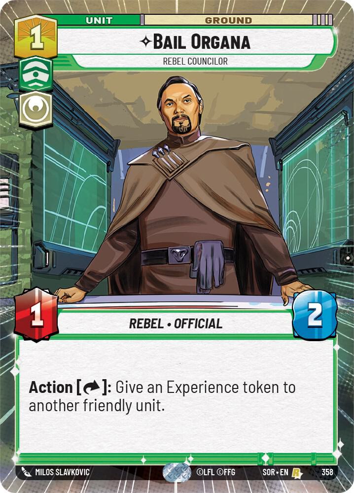 Image for Bail Organa - Rebel Councilor (Hyperspace)