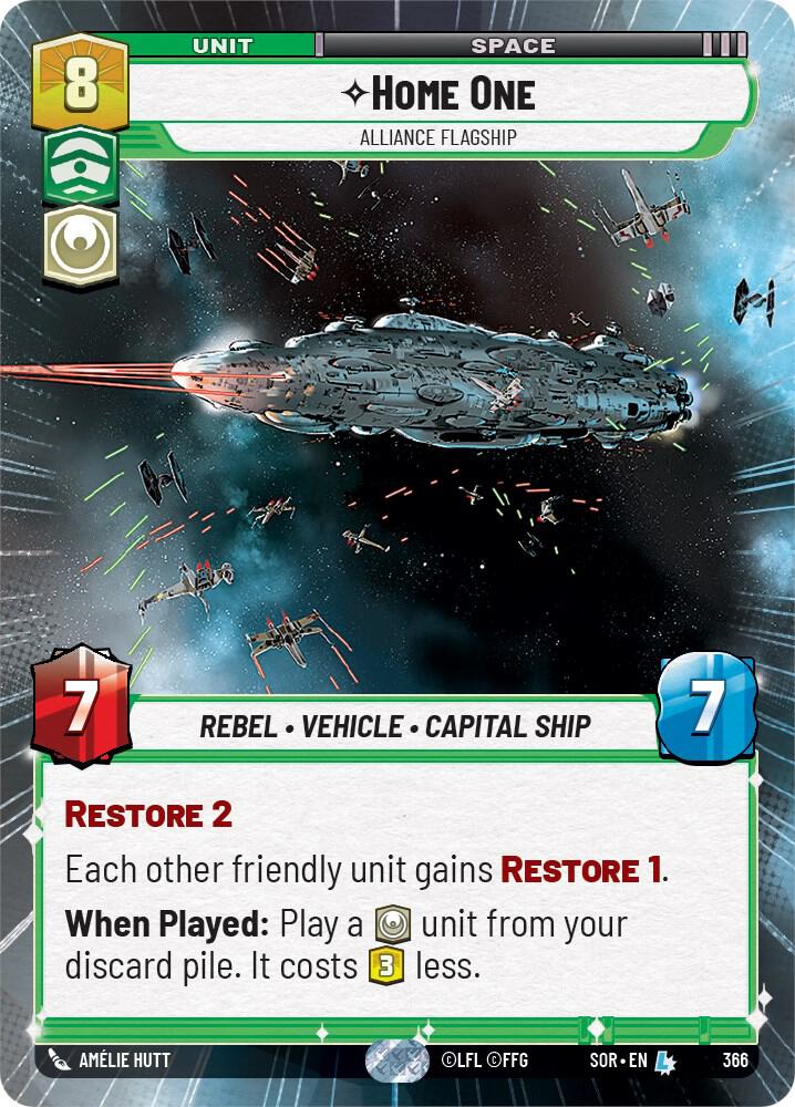 Image for Home One - Alliance Flagship (Hyperspace)