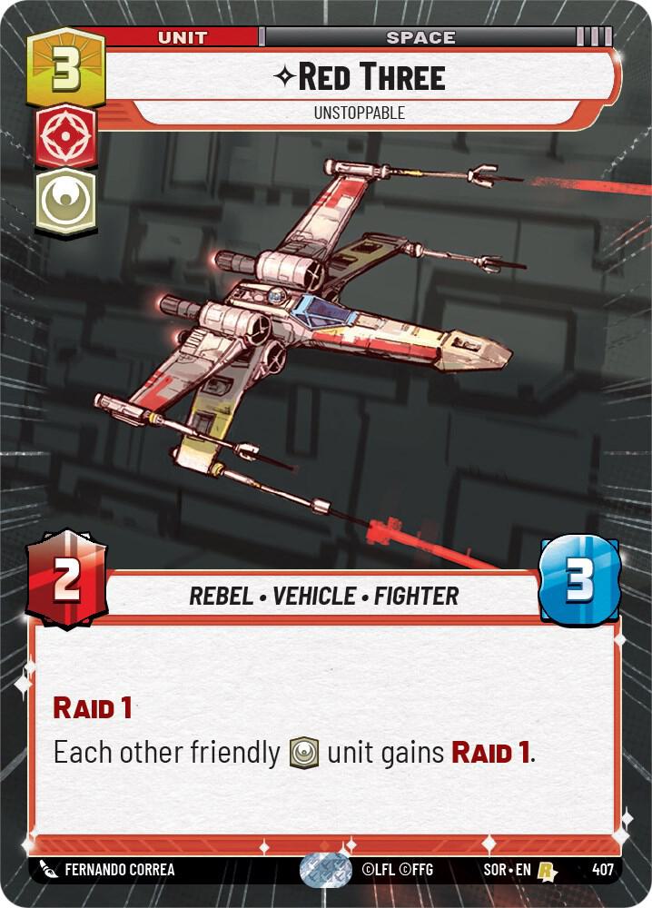 Image for Red Three - Unstoppable (Hyperspace)
