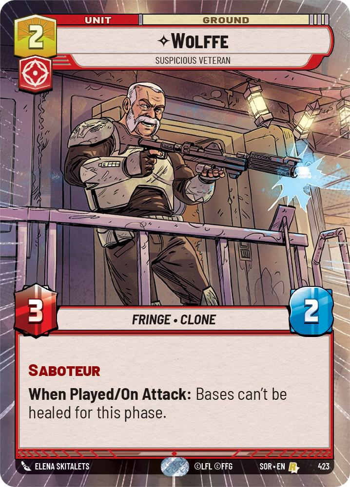Image for Wolffe - Suspicious Veteran (Hyperspace)