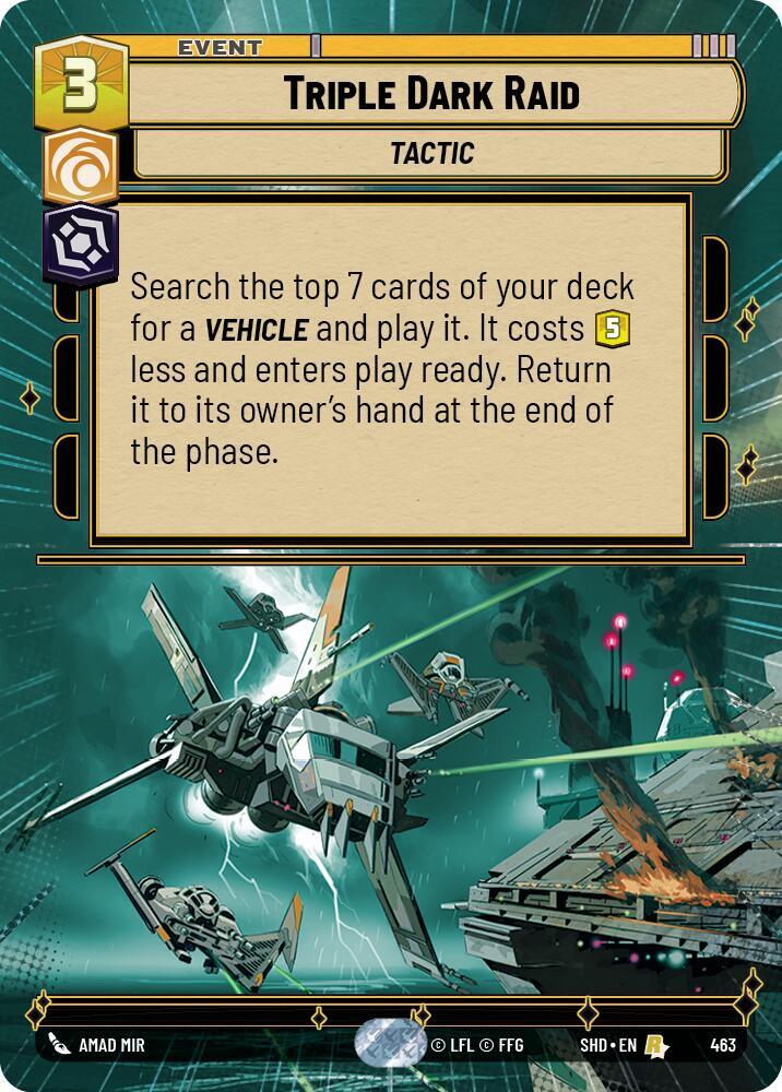 Image for Triple Dark Raid (Hyperspace)