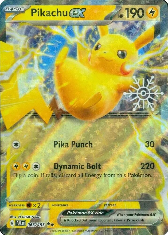 Image for Pikachu ex (Holiday Calendar)