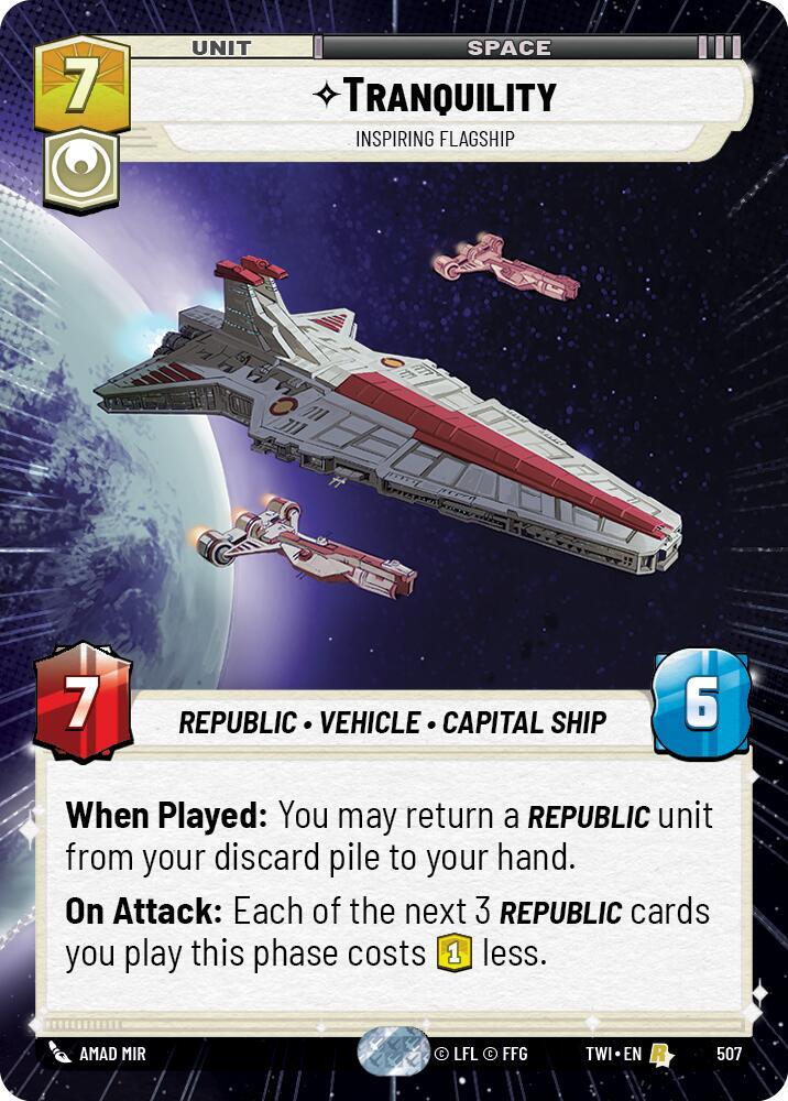 Image for Tranquility - Inspiring Flagship (Hyperspace)