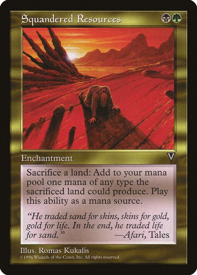 Image for Squandered Resources