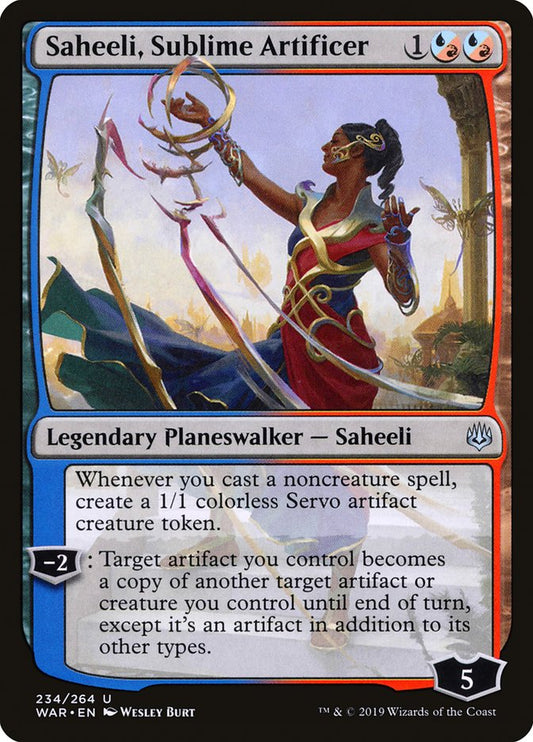 Saheeli, Sublime Artificer (War of the Spark)