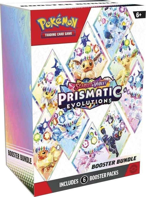 Pokemon TCG: Scarlet & Violet - Prismatic Evolutions Booster Bundle
