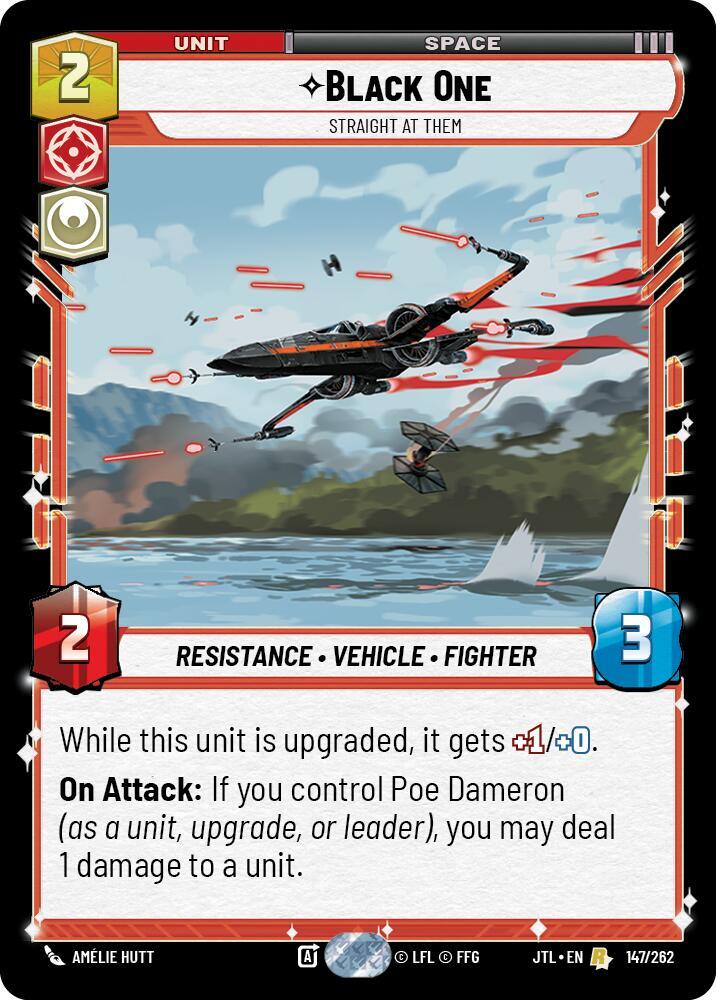 Image for Black One - Straight At Them