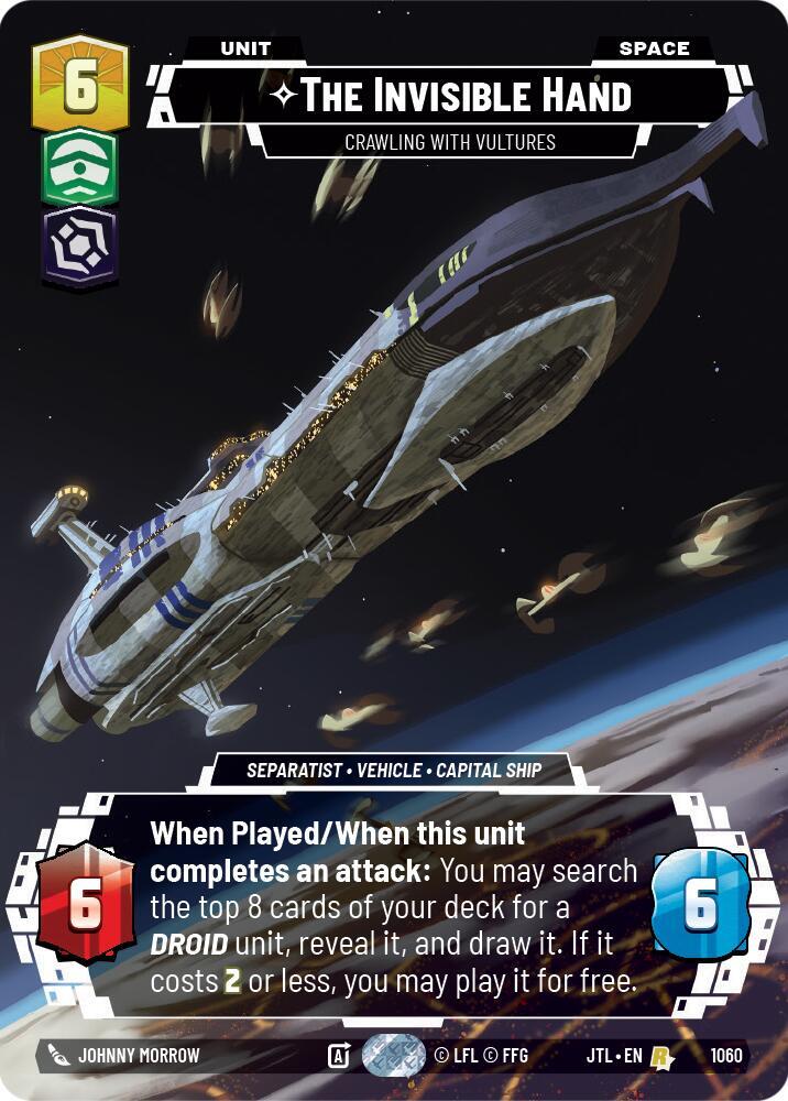 Image for The Invisible Hand - Crawling With Vultures (Prestige Foil)