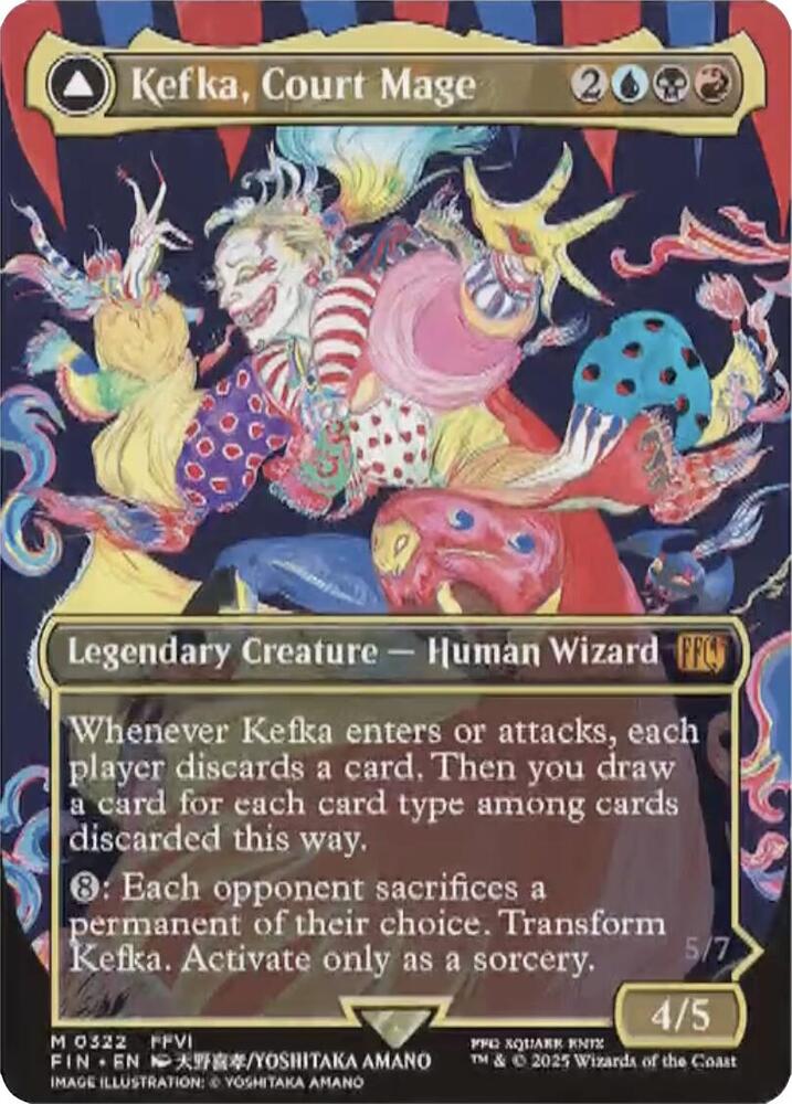 Image for Kefka, Court Mage // Kefka, Ruler of Ruin