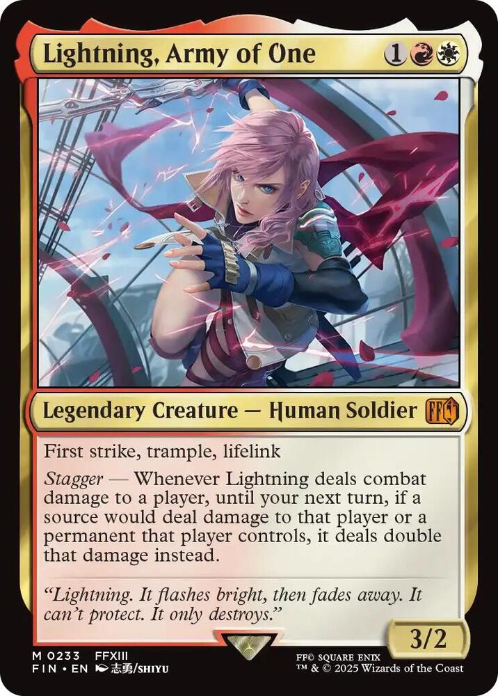 Image for Lightning, Army of One
