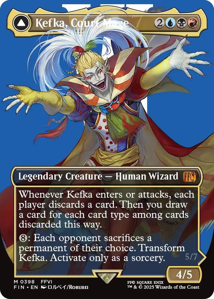 Image for Kefka, Court Mage // Kefka, Ruler of Ruin