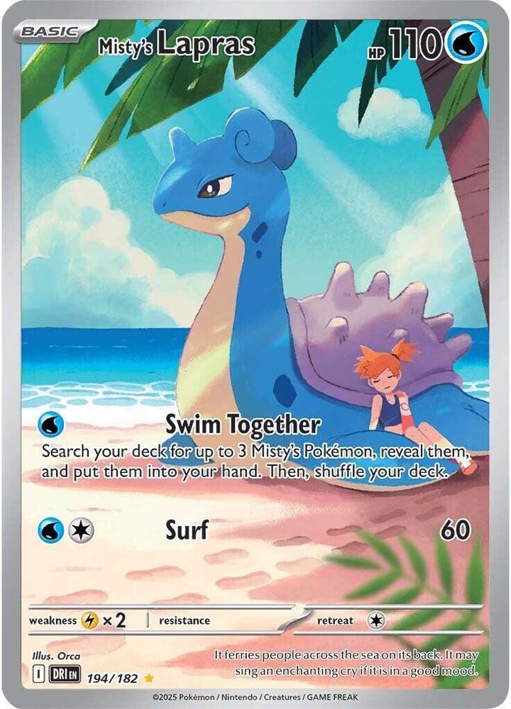 Image for Misty's Lapras - 194/182