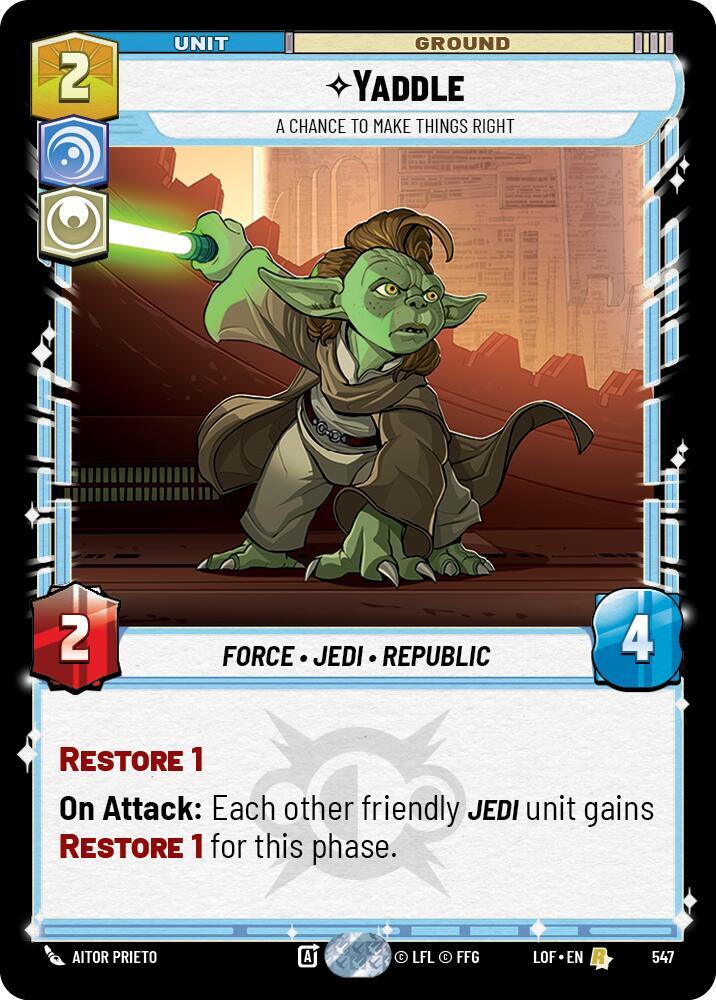 Image for Yaddle - A Chance To Make Things Right (Foil)
