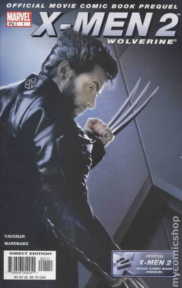 X-Men 2 Movie Prequel Wolverine #01