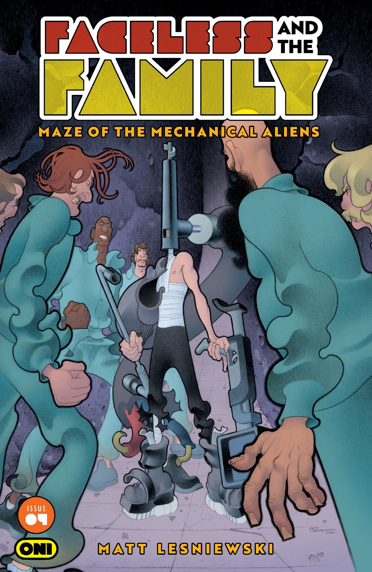 Faceless And The Family: Maze Of The Mechanical Aliens #04