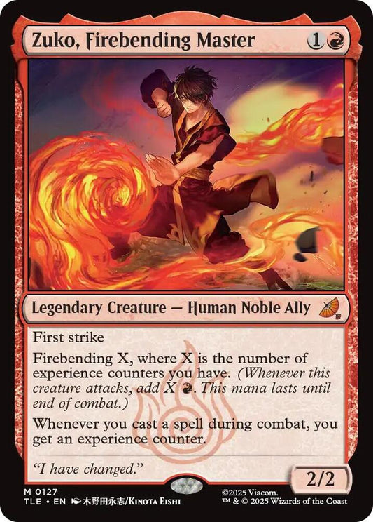 Image for Zuko, Firebending Master
