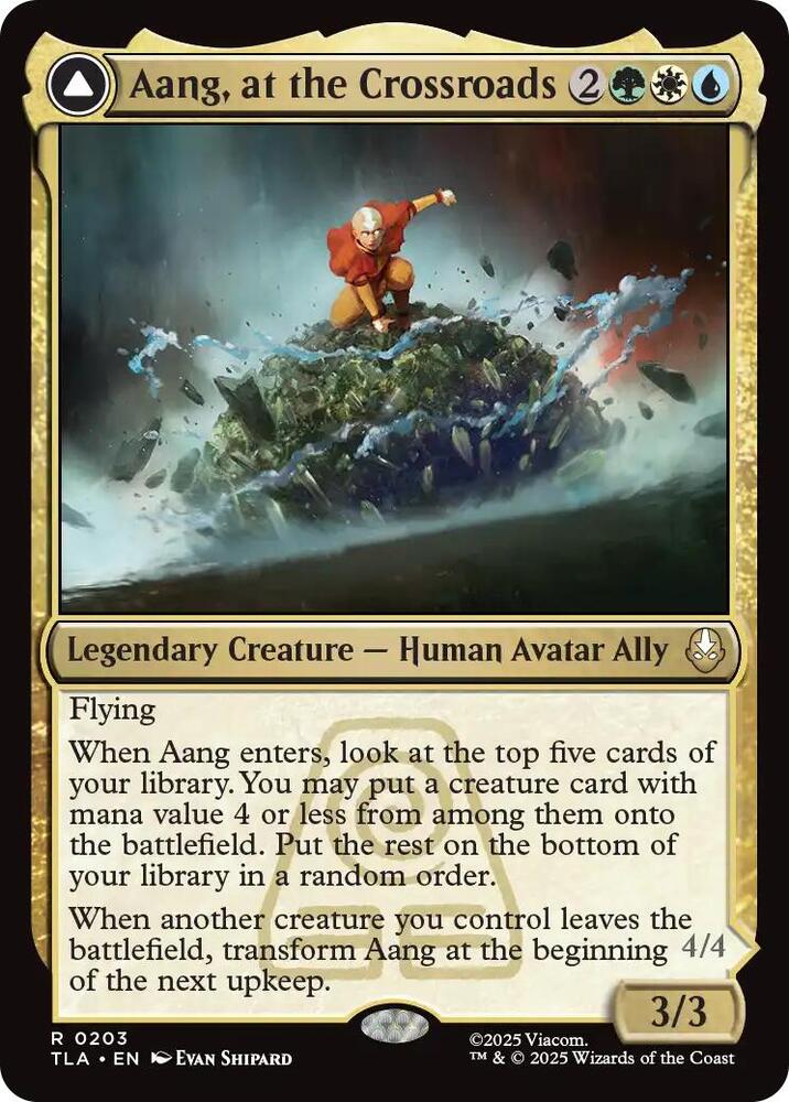 Image for Aang, at the Crossroads // Aang, Destined Savior