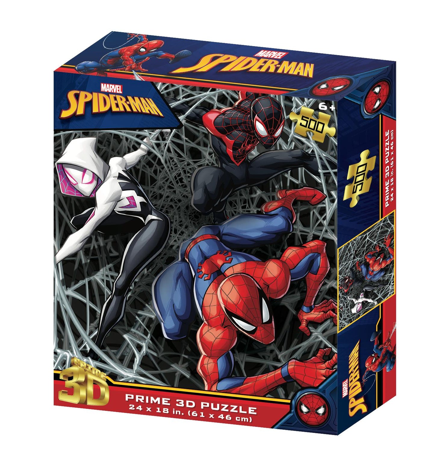 Spider-Man Prime 3D 500pc Jigsaw Puzzle