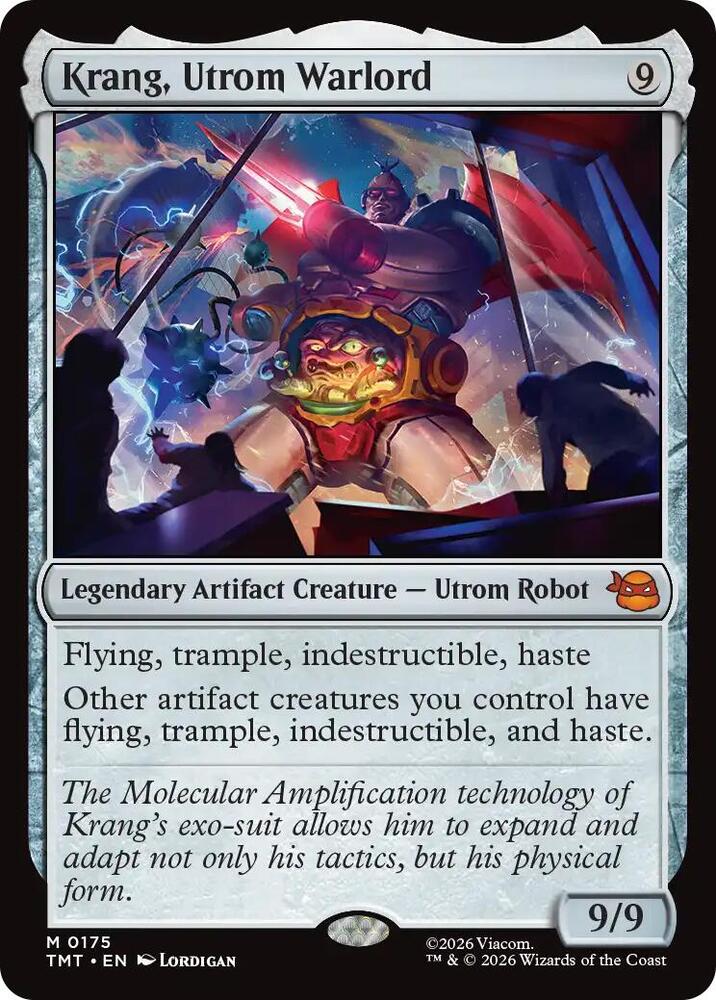 Image for Krang, Utrom Warlord