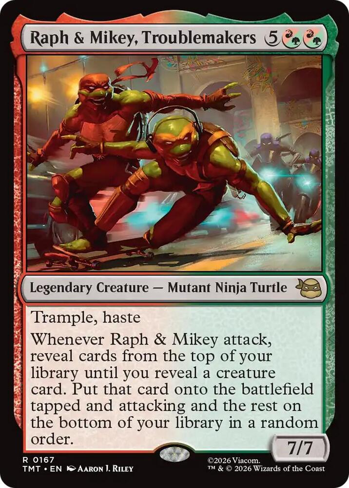 Image for Raph & Mikey, Troublemakers