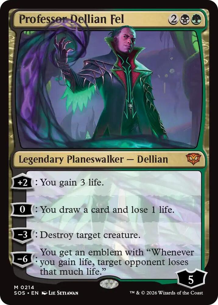 Image for Professor Dellian Fel