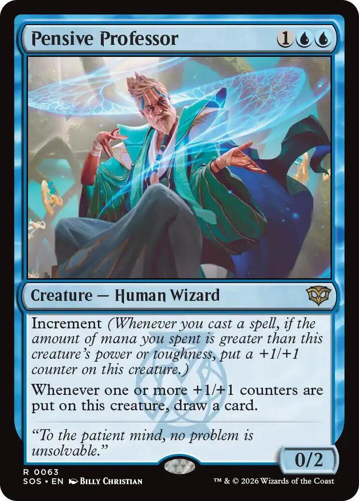 Image for Pensive Professor
