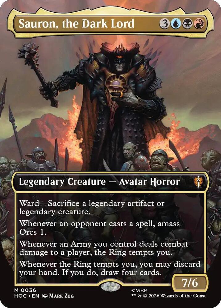 Image for Sauron, the Dark Lord (Borderless)
