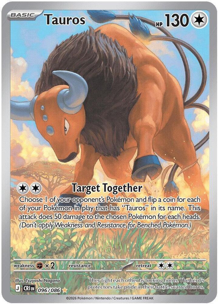 Image for Tauros - 096/086