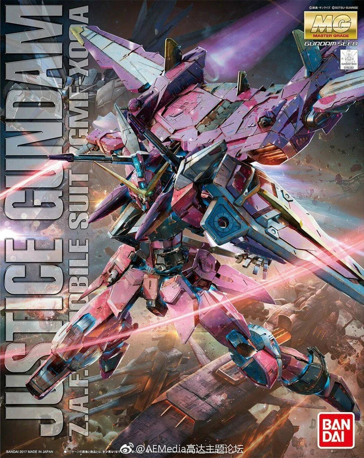 Gunpla: MG ZGMF-X09A Justice Gundam