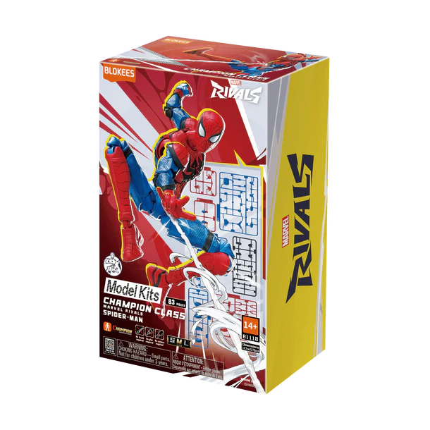 Blokees: Marvel Rivals Champion Class Spider-Man Model Kit