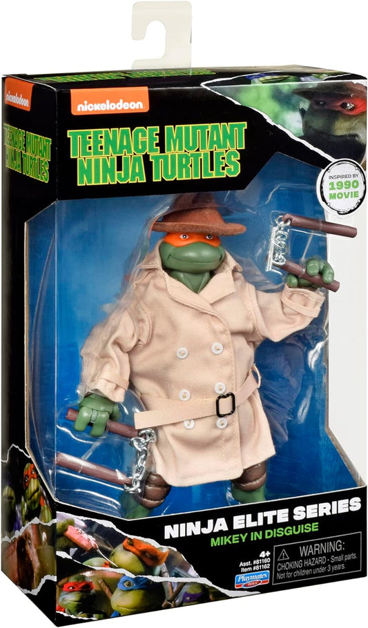 Teenage Mutant Ninja Turtles: Ninja Elite 6" Mikey in Disguise Figure by Playmates Toys