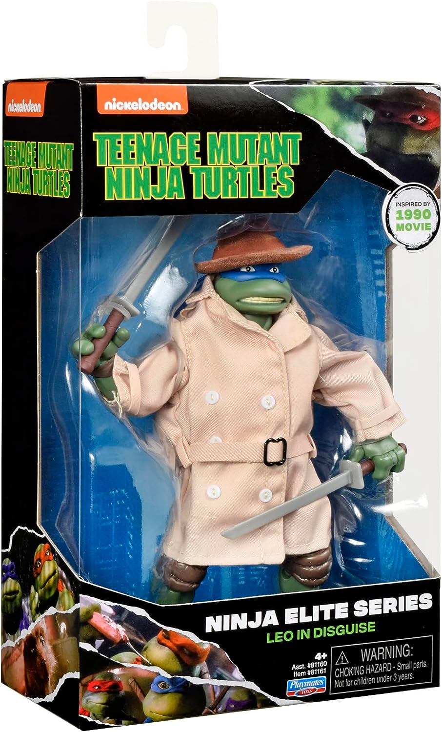 Teenage Mutant Ninja Turtles: Ninja Elite 6" Leonardo in Disguise Figure by Playmates Toys