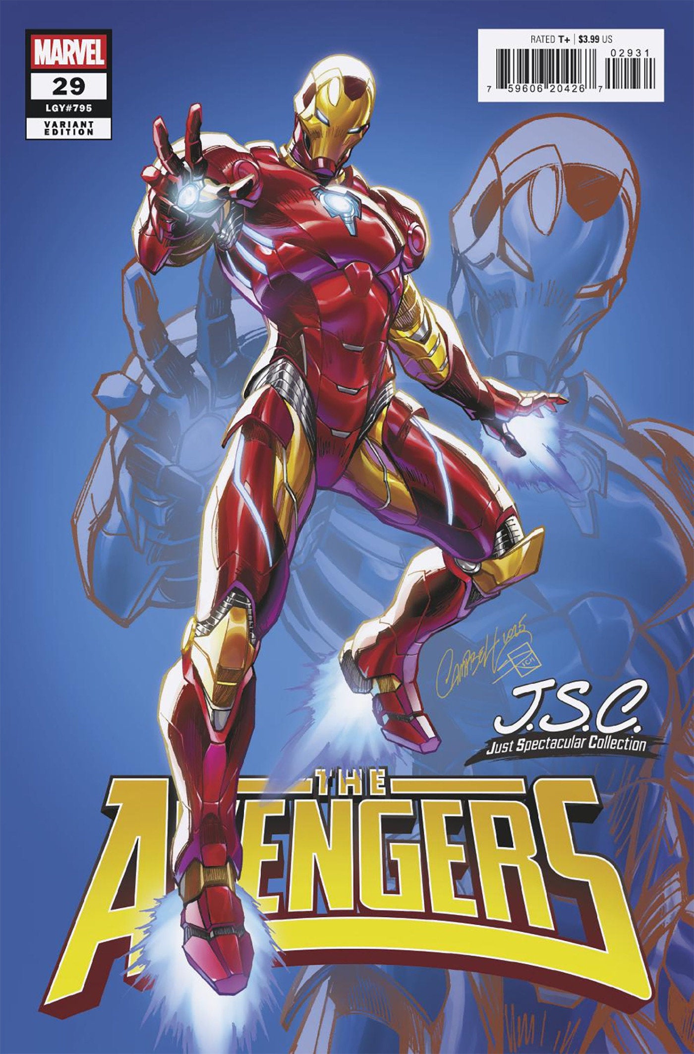 Avengers [2023] #29 (J. Scott Campbell Just Spectacular Variant)