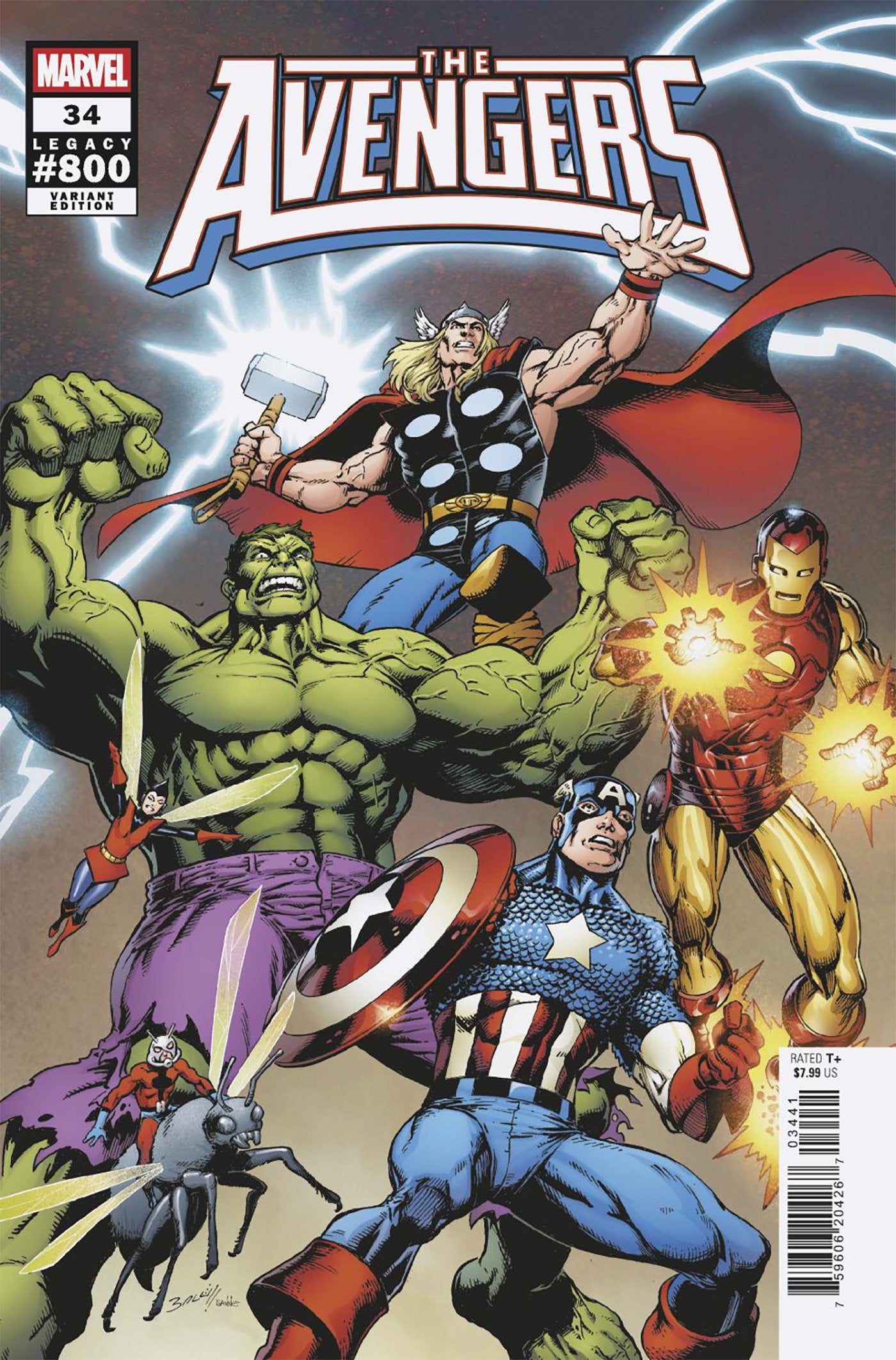 Avengers [2023] #34 (Mark Bagley Spoiler Variant)