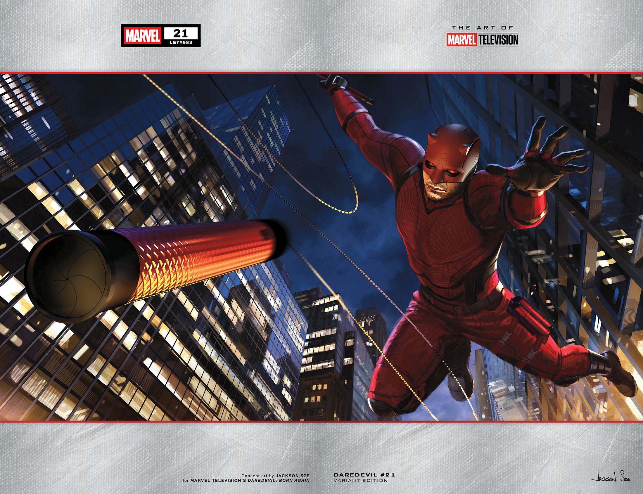 Daredevil [2023] #21 (Marvel Television Wraparound Variant)