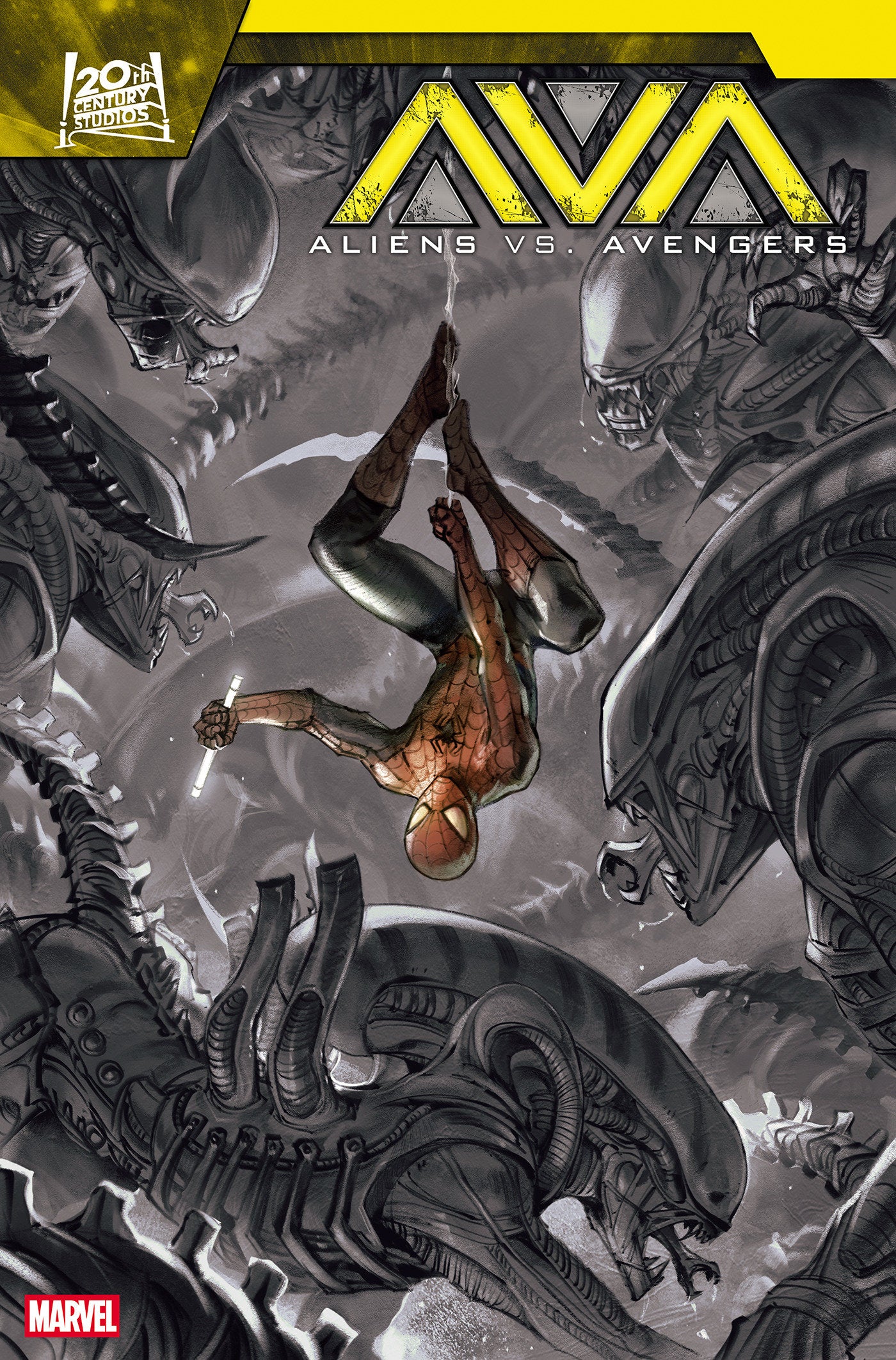 Aliens vs. Avengers #4 (Jessica Fong Variant)