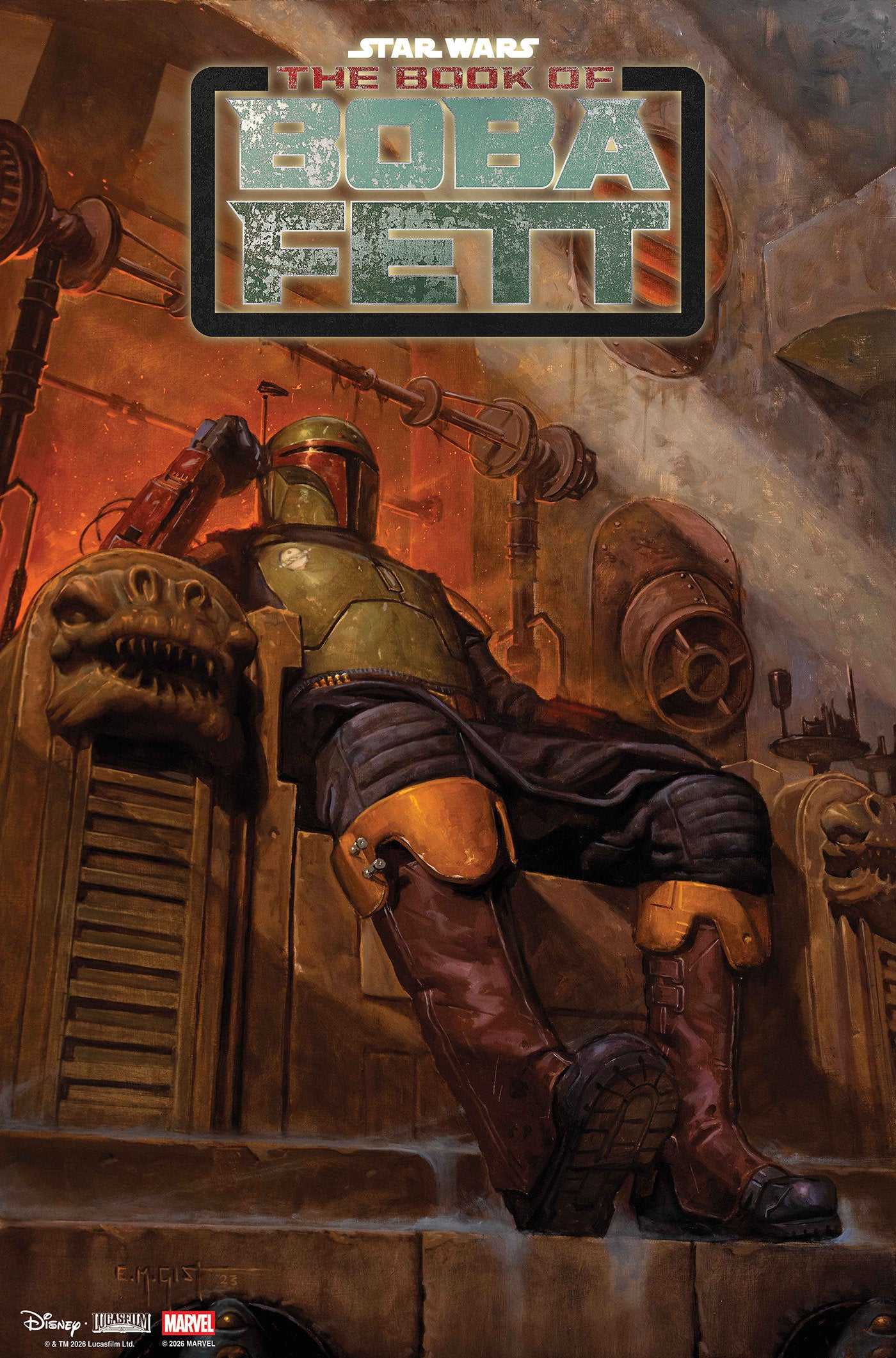 Star Wars: The Book Of Boba Fett #01 (E.M. Gist Variant)