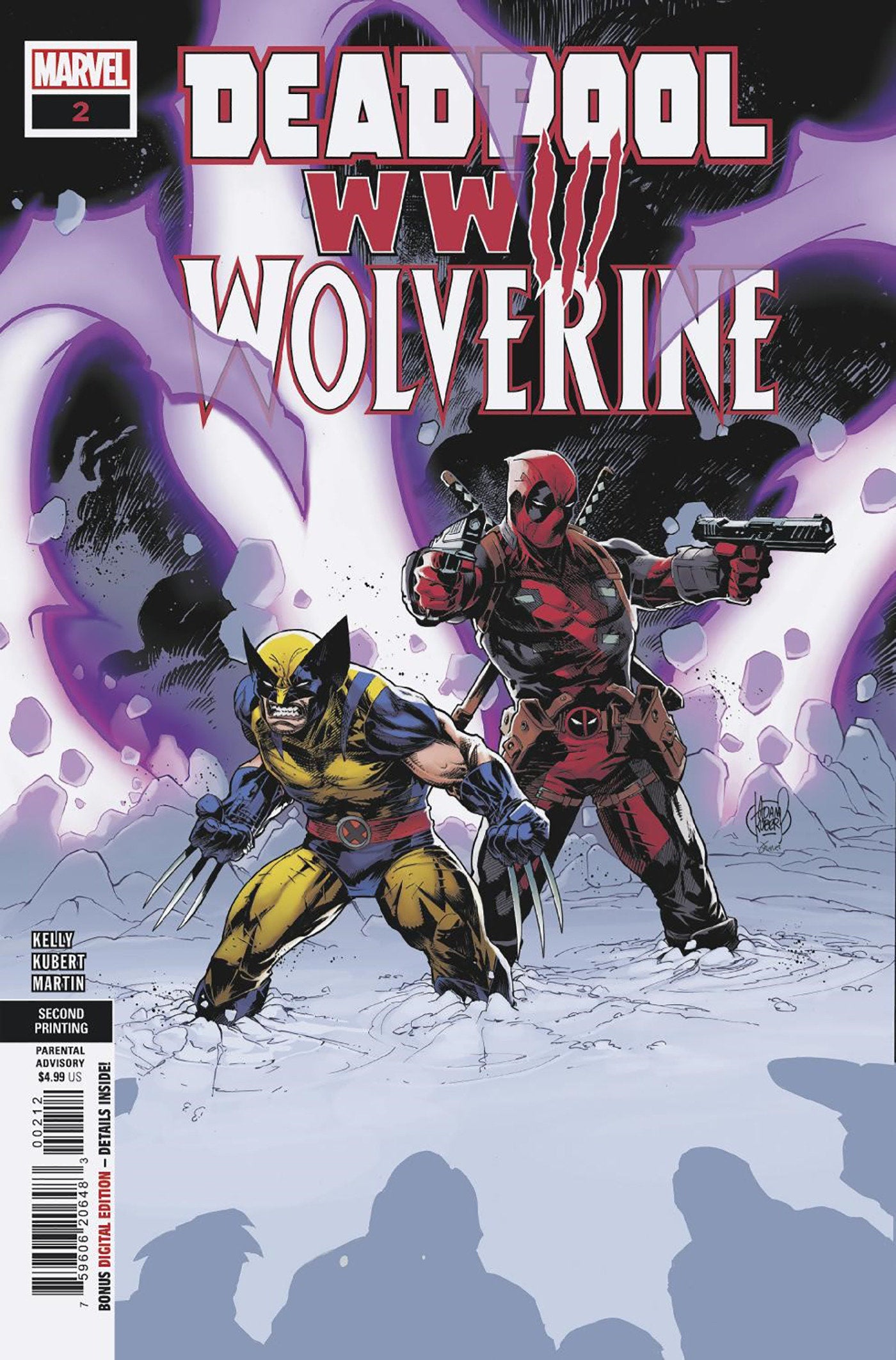 Deadpool & Wolverine: WWIII #2 (of 3) [2nd Print] (Kubert)