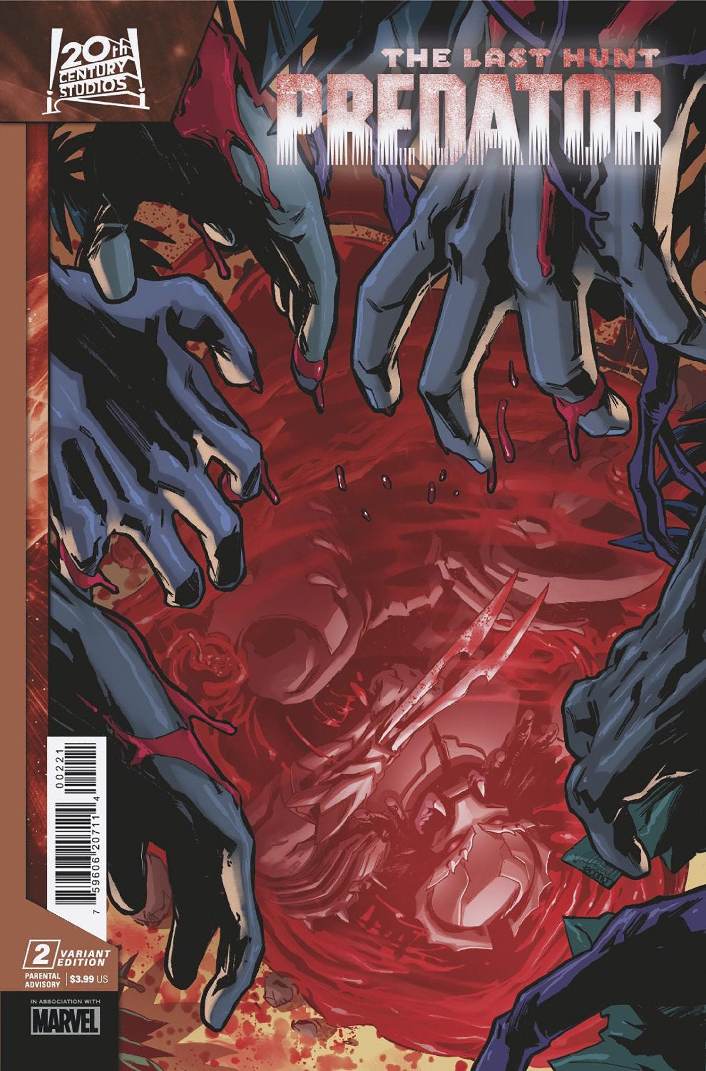 Predator: The Last Hunt #02 (of 4) (Villanelli Cover)