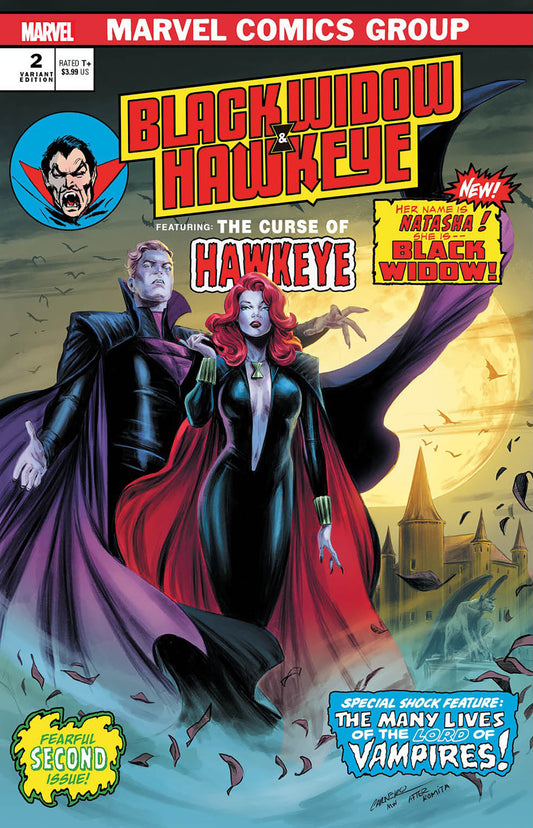 Black Widow & Hawkeye #2 Carnero Vampire Cover