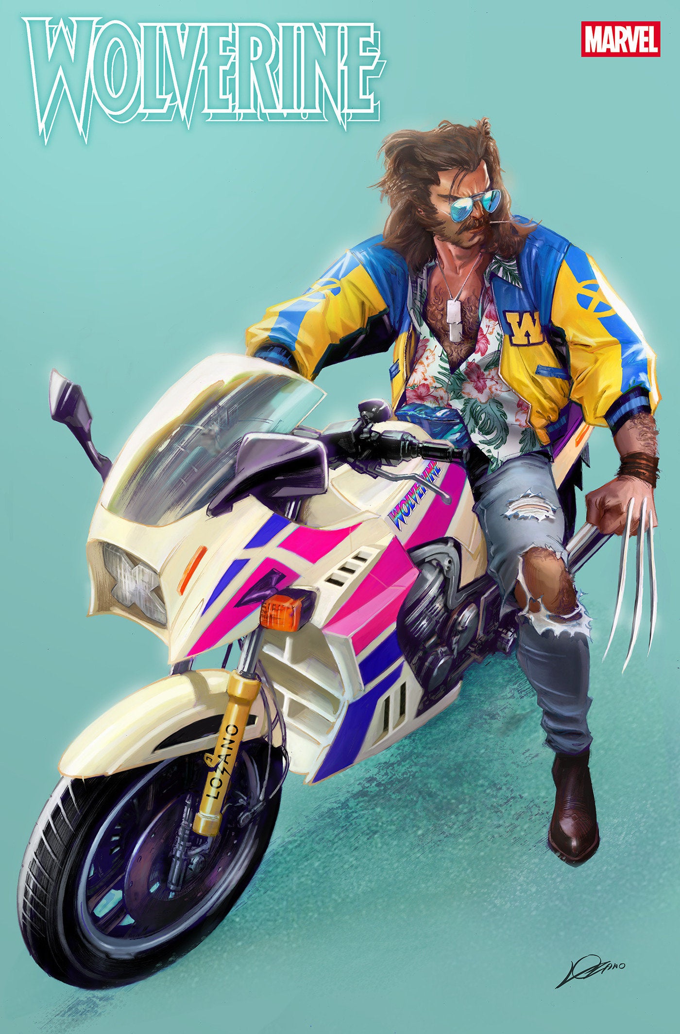 Wolverine [2024] #24 (Alexander Lozano '80s Wolverine Variant)